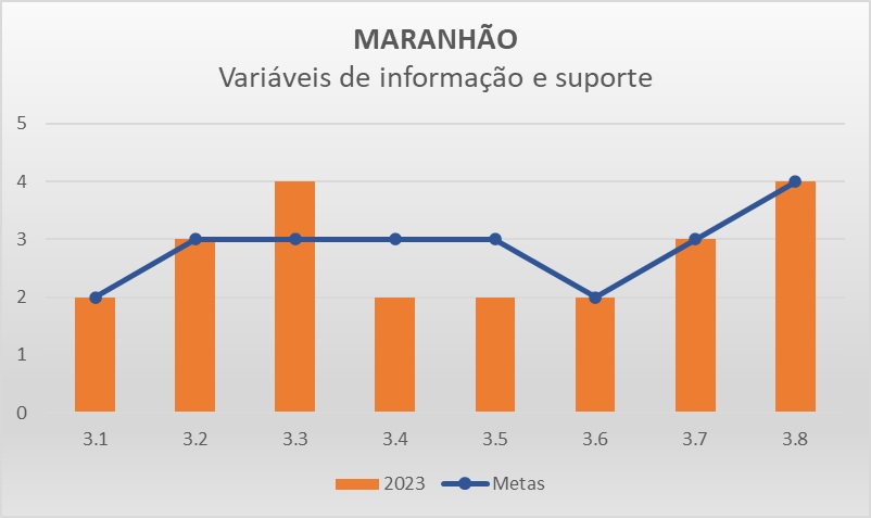 Variáveis de informação MA - Progestão 3