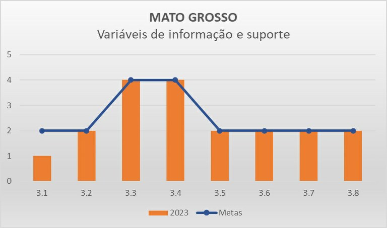 Variáveis de informação MT - Progestão 3